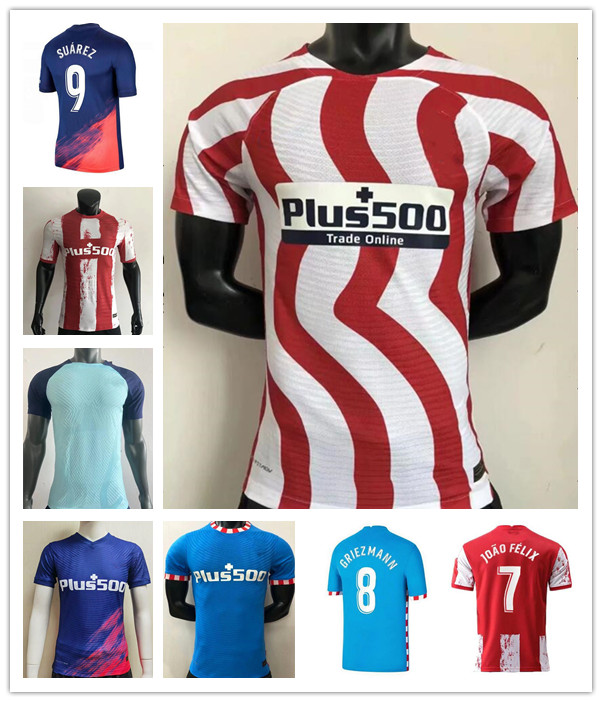 21 22 23 Atletico Soccer Jerseys de JOÃO FÉLIX 2022 2023 Madrid Suarez CORREA KOKE Dembélé Carrasco .LLORENTE DIEGO COSTA Kids Full set Kit player version SAUL GODIN
21 22 23 Atletico Soccer Jerseys de JOÃO FÉLIX 2022 2023 Madrid Suarez CORREA KOKE Dembélé Carrasco .LLORENTE DIEGO COSTA Kids Full set Kit player version SAUL GODIN