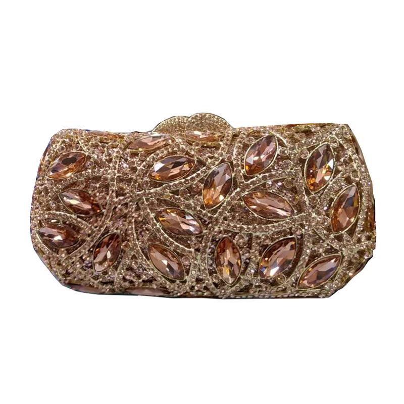 Evening Bags The Est Italian Crystal Bag With Metal Decoration And Diamond Clutch Design Bag, Ladies For Party Banquets, As pictures 2
Evening Bags The Est Italian Crystal Bag With Metal Decoration And Diamond Clutch Design Bag, Ladies For Party Banquets, As pictures 2