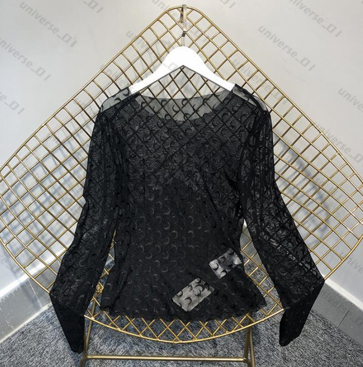 Women Designer Transparent Tops Long Sleeve Tanks Shirts Ins Fashion Sexy Classic Letter Embroidery Lady Tees T Shirts Tshirts Party Banquet
Women Designer Transparent Tops Long Sleeve Tanks Shirts Ins Fashion Sexy Classic Letter Embroidery Lady Tees T Shirts Tshirts Party Banquet