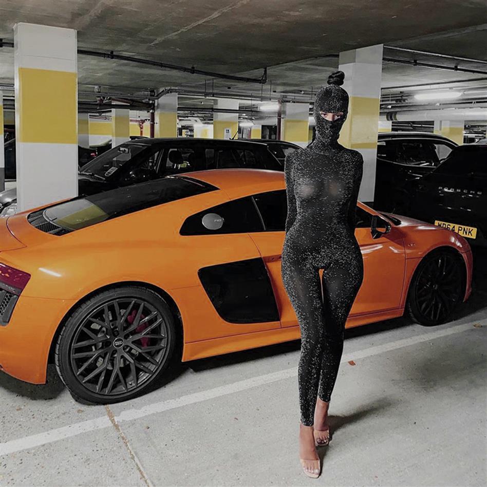 Black Glitter Open Back Long Sleeve Bodycon Jumpsuit Women Winter 2021 Baddie One Piece Outfits Clubwear C85-CB21223o
Black Glitter Open Back Long Sleeve Bodycon Jumpsuit Women Winter 2021 Baddie One Piece Outfits Clubwear C85-CB21223o