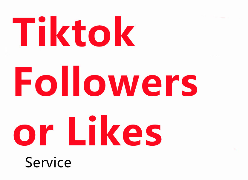 Tiktok followers or likes - leave message about your tiktok account and service you want-Others Apparel
Tiktok followers or likes - leave message about your tiktok account and service you want-Others Apparel
