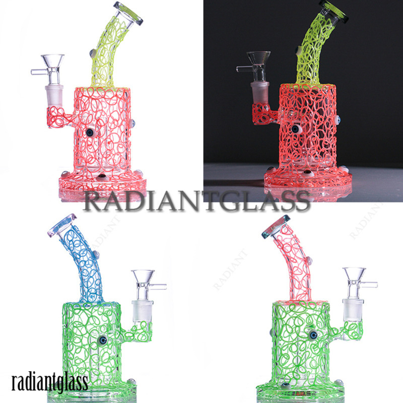 Hookahs Multi Eyes Glowing In The Dark Glass Mini Bongs Beaker Bong With Oil Rig Dab Water Pipes
Hookahs Multi Eyes Glowing In The Dark Glass Mini Bongs Beaker Bong With Oil Rig Dab Water Pipes