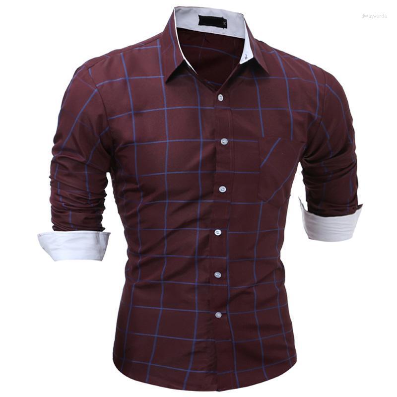 Men's Dress Shirts 2022 Fashion Spring Autumn Casual Grid Single Breasted Slim Fit Front Pocket Business Camisas Para Hombre Men Clothes Dwa, Red
Men's Dress Shirts 2022 Fashion Spring Autumn Casual Grid Single Breasted Slim Fit Front Pocket Business Camisas Para Hombre Men Clothes Dwa, Red