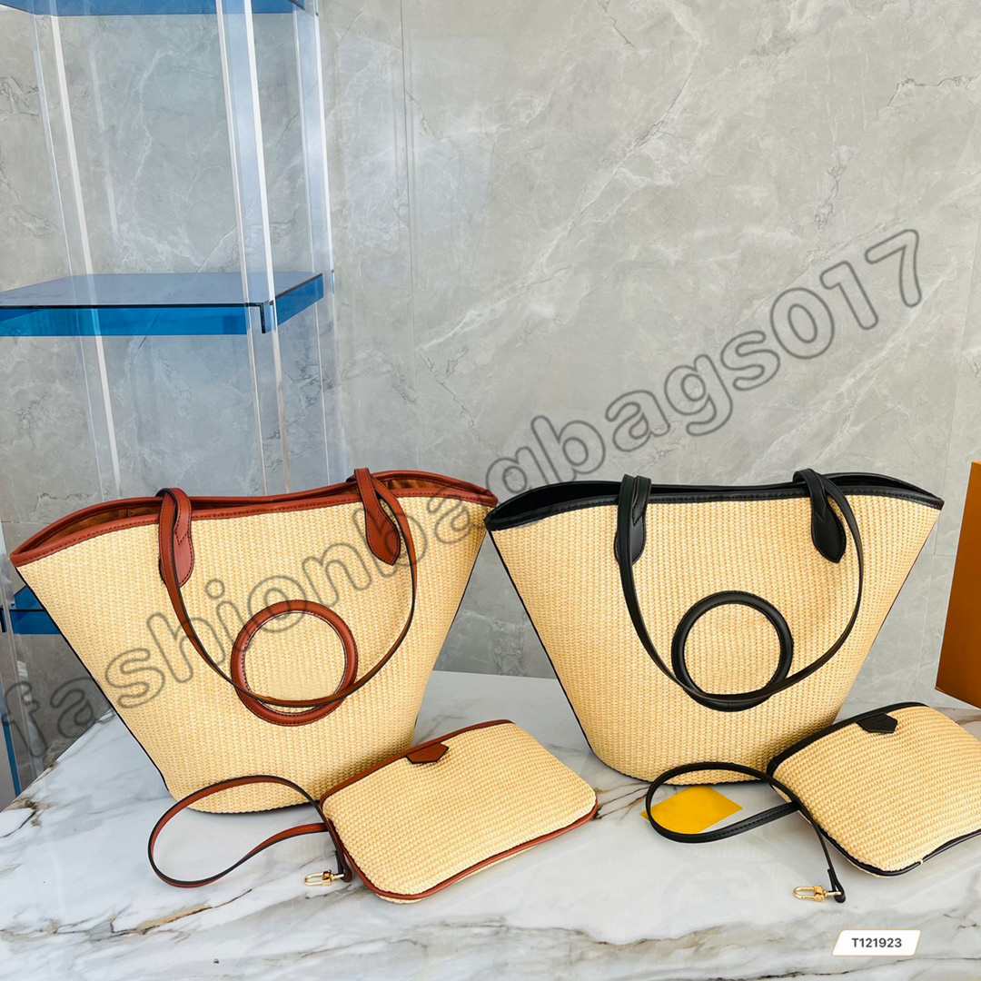 M59963 M59808 Cabas Caramel Brown Straw Shoulder Bag Synthetic Knitted Raffia Designer Handbag With Pouch
M59963 M59808 Cabas Caramel Brown Straw Shoulder Bag Synthetic Knitted Raffia Designer Handbag With Pouch
