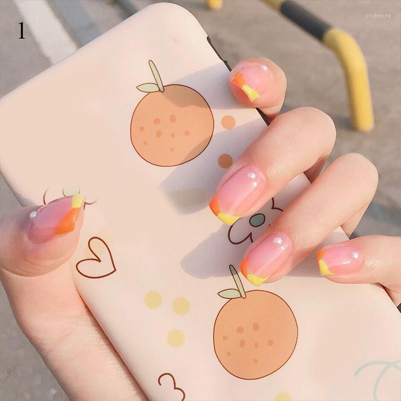 False Nails 24PCS/box Wearable Short Oval Fake Rainbow Pattern Lady Full Cover Flase With Glue Finished Fingernail Accessories Prud22, 001
False Nails 24PCS/box Wearable Short Oval Fake Rainbow Pattern Lady Full Cover Flase With Glue Finished Fingernail Accessories Prud22, 001