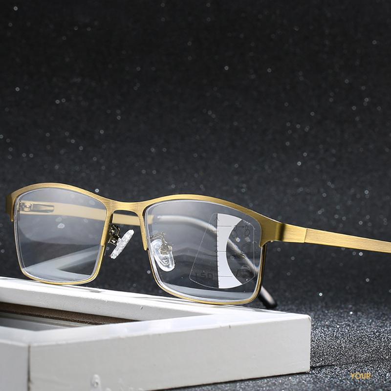 Sunglasses VIDA Anti-blue Light Multi-focus Reading Glasses For Men And Women Metal Frame Comfortable 1.0 1.5 2.0 To 4.0Sunglasses
Sunglasses VIDA Anti-blue Light Multi-focus Reading Glasses For Men And Women Metal Frame Comfortable 1.0 1.5 2.0 To 4.0Sunglasses