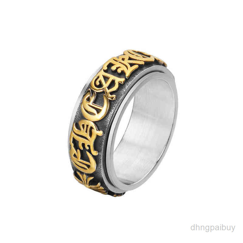 New Designer Ch Ring Chrome Personalized Fashion Rotatable Stainless Steel Hearts Original Design Rings Luxury Brand Lover Gift 8i3i
New Designer Ch Ring Chrome Personalized Fashion Rotatable Stainless Steel Hearts Original Design Rings Luxury Brand Lover Gift 8i3i