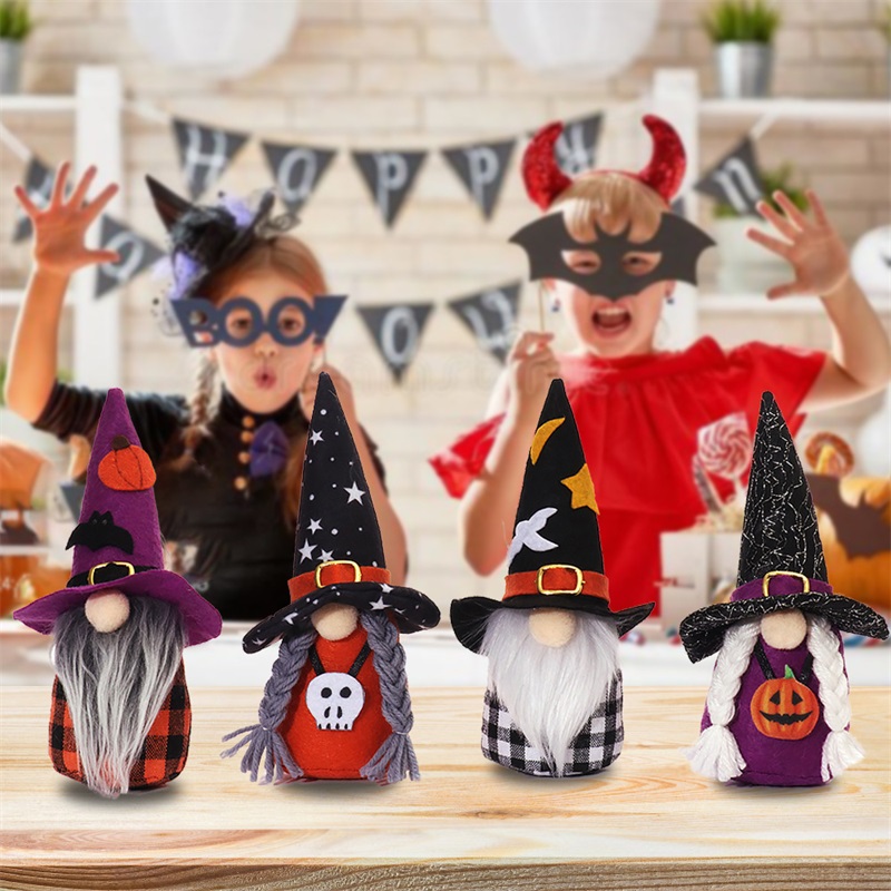 Halloween Party Supplies Cartoon Dolls Wear A Hat With The Pattern Of Bat Pumpkin Stars And Moon Festive Gift Gnomes Elf Dolls House Decor 4 7mg D3
Halloween Party Supplies Cartoon Dolls Wear A Hat With The Pattern Of Bat Pumpkin Stars And Moon Festive Gift Gnomes Elf Dolls House Decor 4 7mg D3