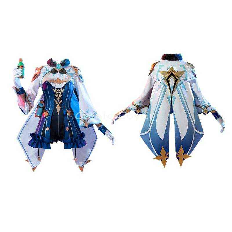 Genshin Impact Knights Sucrose Cosplay Costume Halloween Uniform Show Funny Women Costumes Sock Ornaments Glass Bottle J220712 J220713
Genshin Impact Knights Sucrose Cosplay Costume Halloween Uniform Show Funny Women Costumes Sock Ornaments Glass Bottle J220712 J220713