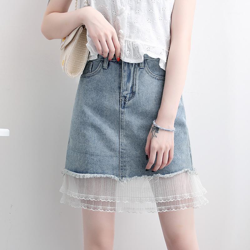 Skirts 2022 Womens Fashion A-Line Denim Skirt Sexy Lace For Women Elegant Plus Size Jean Woman, Blue
Skirts 2022 Womens Fashion A-Line Denim Skirt Sexy Lace For Women Elegant Plus Size Jean Woman, Blue