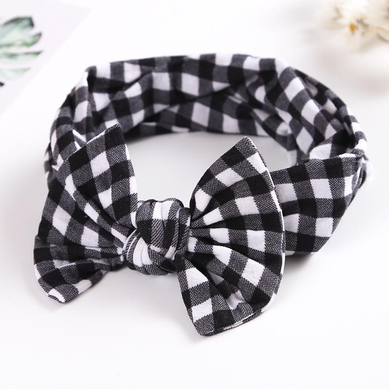 Hair Accessories 1pcs Bow Elastic Baby Headband Black White Plaid Girl Hairband Bows Head Wraps For Children, A7nsfb-9885-1
Hair Accessories 1pcs Bow Elastic Baby Headband Black White Plaid Girl Hairband Bows Head Wraps For Children, A7nsfb-9885-1