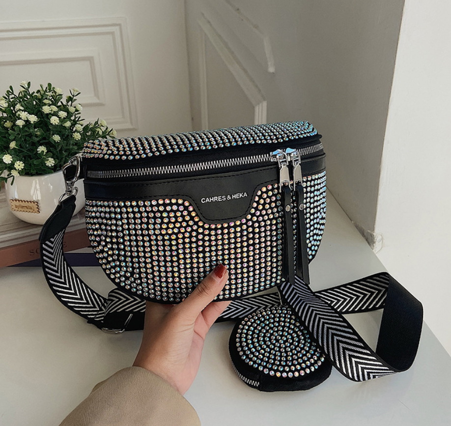 Diamonds Designer Chest Crossbody Bags For Women fashion Female Shoulder Bag Ladies purses Belt bag Brand Luxury Handbags, Size:22x17x6cm
Diamonds Designer Chest Crossbody Bags For Women fashion Female Shoulder Bag Ladies purses Belt bag Brand Luxury Handbags, Size:22x17x6cm