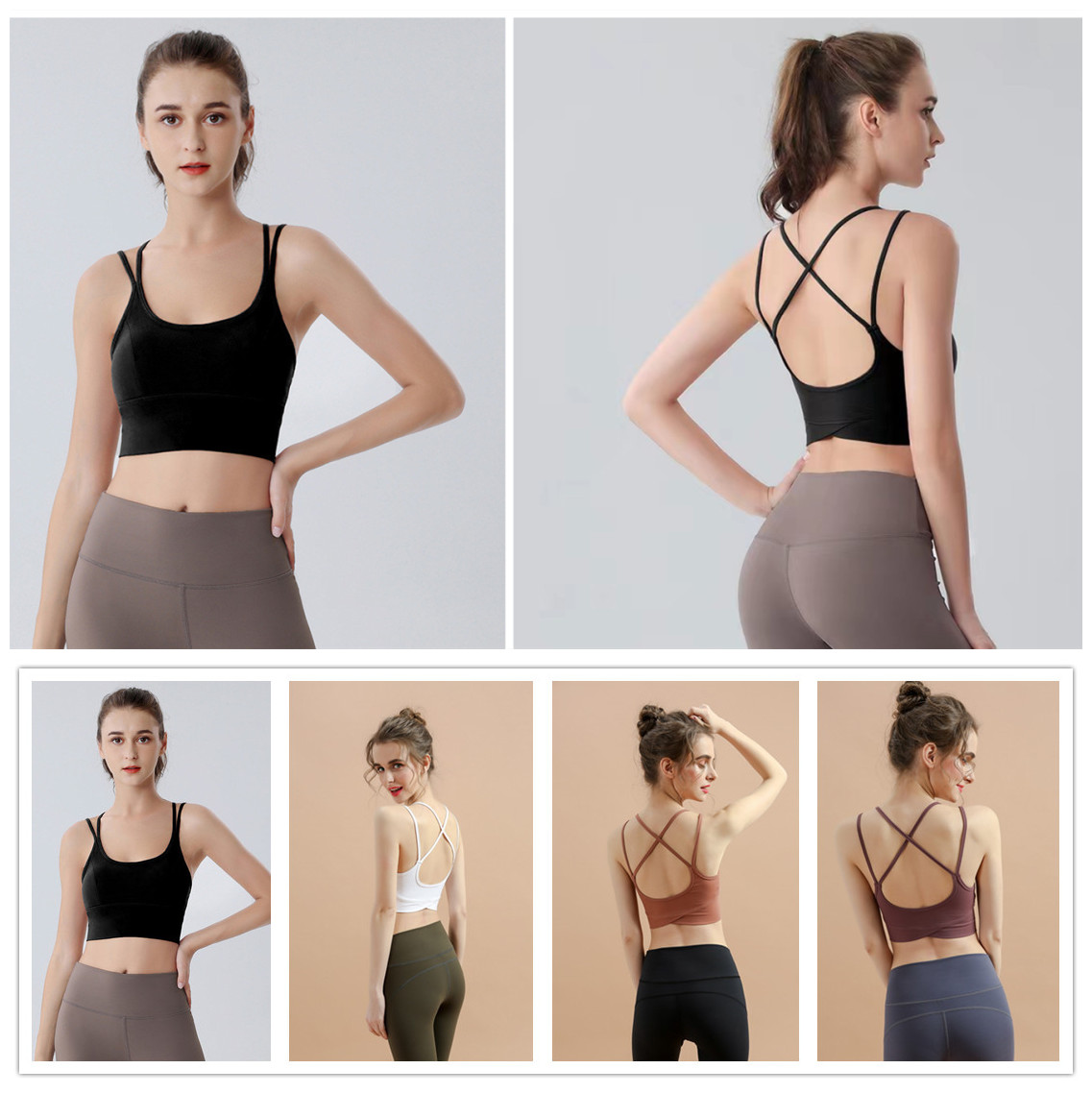 Fit Sports Bra for Women Longline Padded Bra Yoga Crop Tank Tops Fitness Workout Running Top, B3#
Fit Sports Bra for Women Longline Padded Bra Yoga Crop Tank Tops Fitness Workout Running Top, B3#