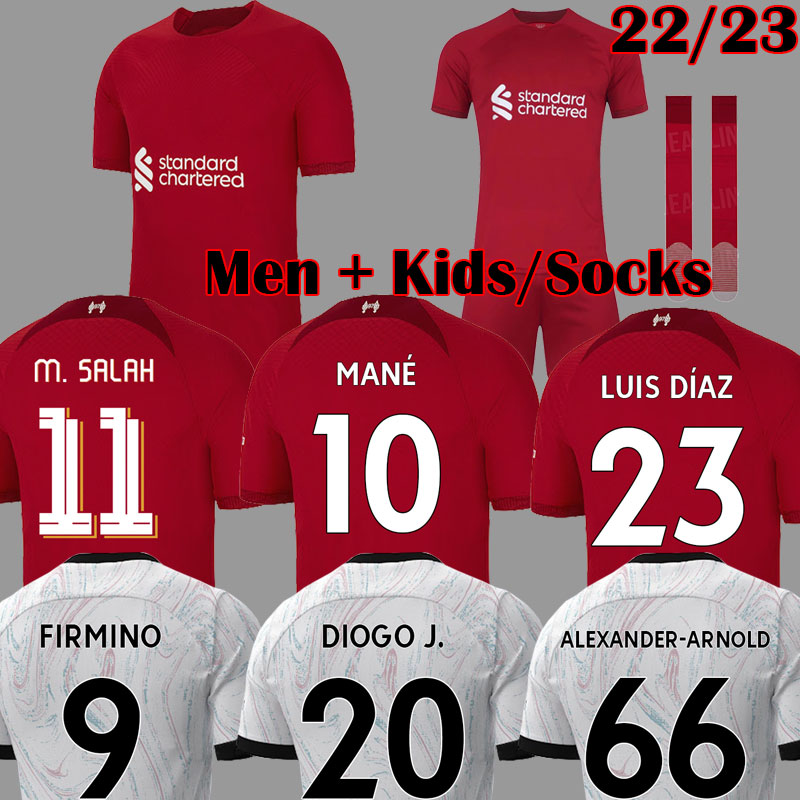 22 23 season home Red LIV soccer jerseys 2022 2023 Mohamed Diogo KEITA Luis DIaz football shirts men and kids sets kits socks uniforms, Kids away
22 23 season home Red LIV soccer jerseys 2022 2023 Mohamed Diogo KEITA Luis DIaz football shirts men and kids sets kits socks uniforms, Kids away