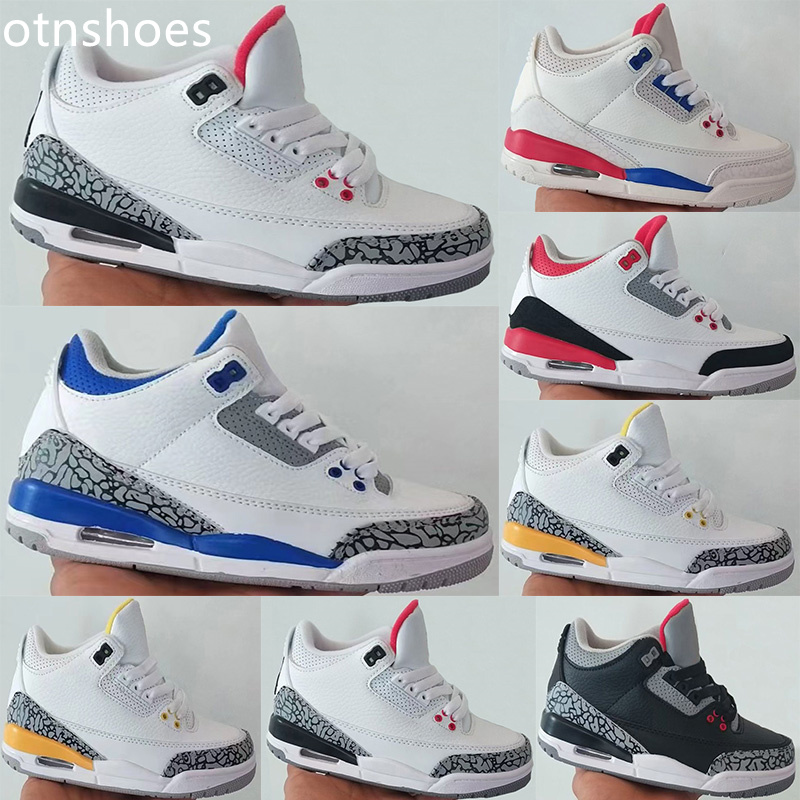 2022 kids 3 basketball shoes sneakers for youth kids boys girls with high quality size 26-35, Color 3
2022 kids 3 basketball shoes sneakers for youth kids boys girls with high quality size 26-35, Color 3