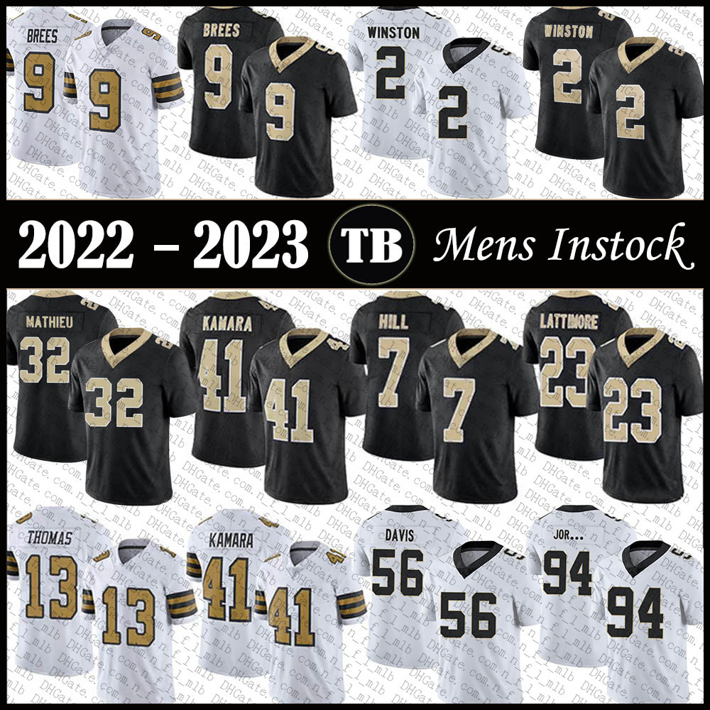 41 Alvin Kamara 32 Tyrann Mathieu Mens Football Jersey 13 Michael Thomas 7 Taysom Hill 23 Marshon Lattimore 2 Jameis Winston 56 Demario Davis 9 Drew Brees 94 Cameron JD, Shown
41 Alvin Kamara 32 Tyrann Mathieu Mens Football Jersey 13 Michael Thomas 7 Taysom Hill 23 Marshon Lattimore 2 Jameis Winston 56 Demario Davis 9 Drew Brees 94 Cameron JD, Shown