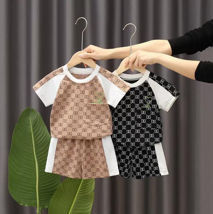 Toddler Baby Boys Girls Color Matching Printing Clothes Set Summer Fashion Children O Neck T Shirt Shorts Kids Tracksuits, Beige
Toddler Baby Boys Girls Color Matching Printing Clothes Set Summer Fashion Children O Neck T Shirt Shorts Kids Tracksuits, Beige