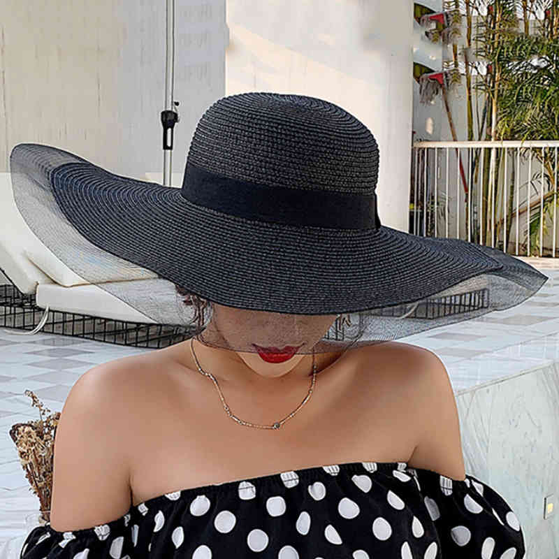 2021 New Sun Hats for Women Girls Wide Brim Floppy Straw Hat Summer Bohemia Beach Cap Ribbon Chapeau Black
2021 New Sun Hats for Women Girls Wide Brim Floppy Straw Hat Summer Bohemia Beach Cap Ribbon Chapeau Black