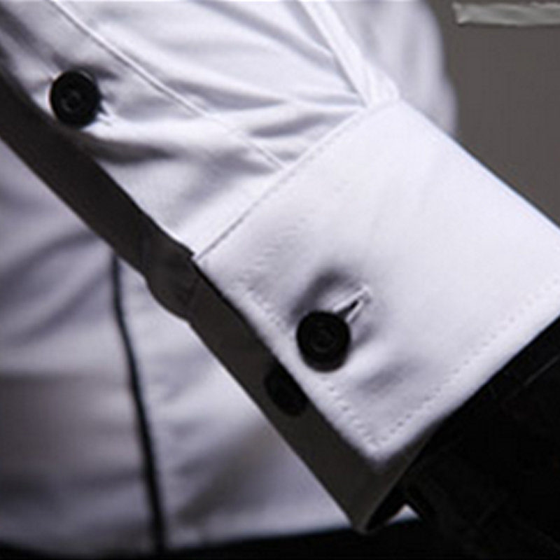 Slim Fit Mens Striped Shirts Long Sleeve Gray Male Camisa Social Clothes Chemise Homme Camisas para hombre 220322