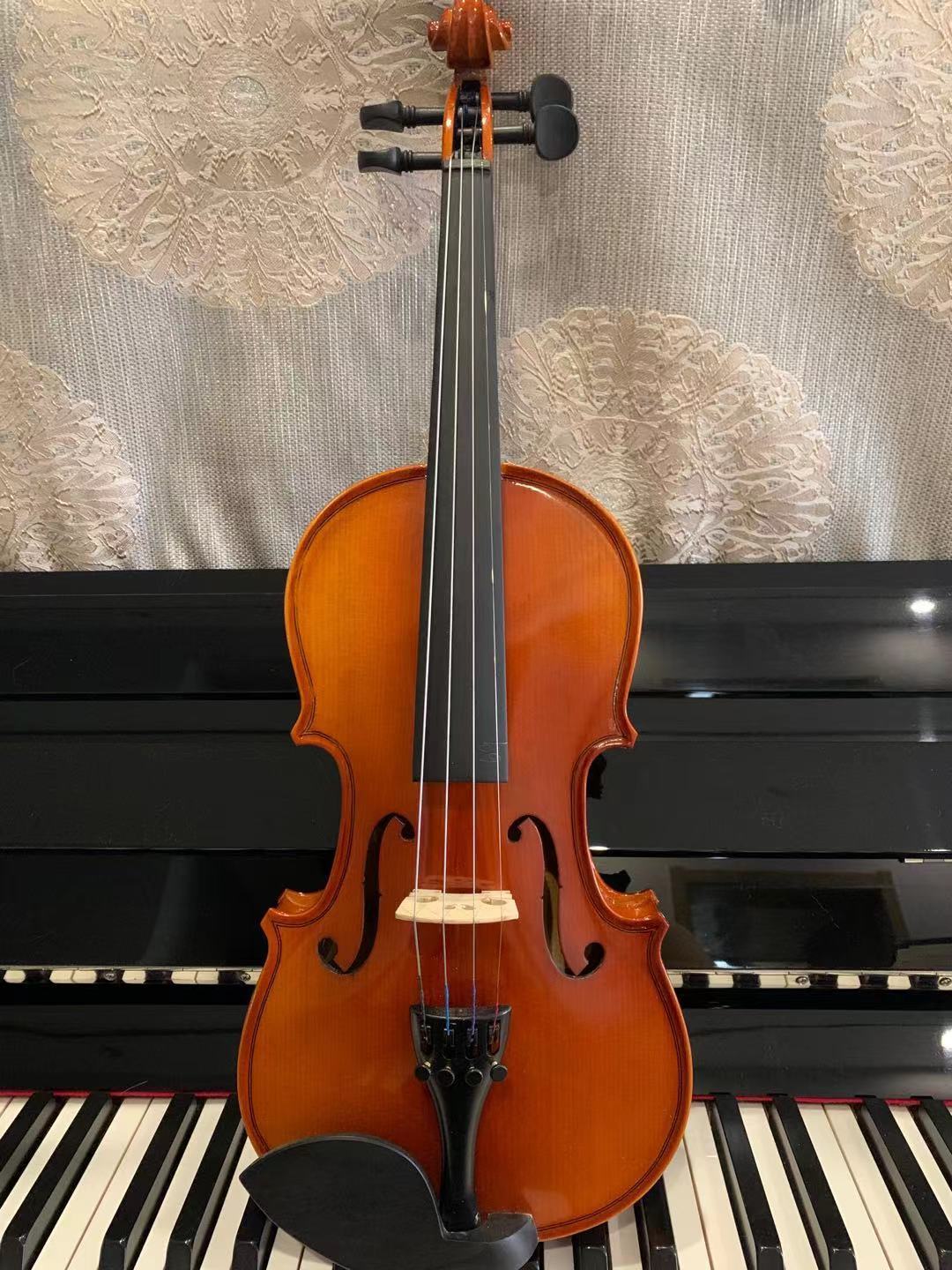 

Professional handmade violines natural spruce solid wood tiger pattern professional violin 4/4 playing stringed instruments