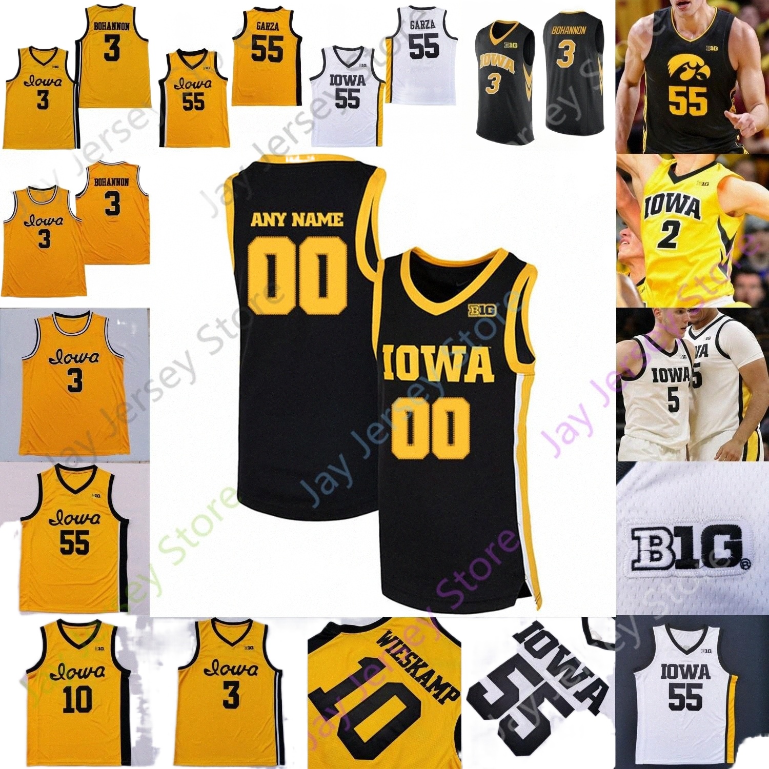 custom 2021 Iowa Hawkeyes Basketball Jersey NCAA College Luka Garza Joe Wieskamp CJ Fredrick Bohannon Connor McCaffery Ahron Ulis Z1FH#, Yellow round collar
custom 2021 Iowa Hawkeyes Basketball Jersey NCAA College Luka Garza Joe Wieskamp CJ Fredrick Bohannon Connor McCaffery Ahron Ulis Z1FH#, Yellow round collar