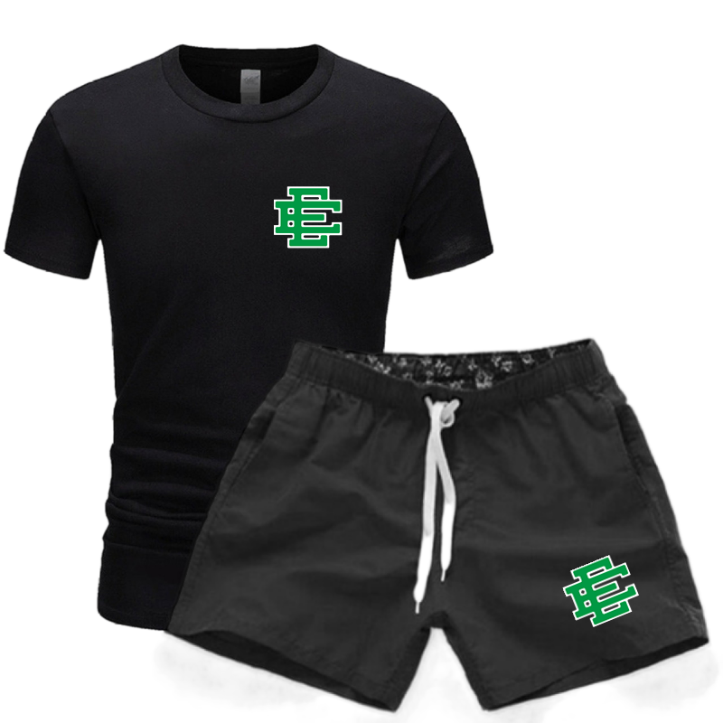 Men' Tracksuits Eric Emanuel EE High Quality Fashion Casual Summer Print Sport Suit Jogging Men' Sets Gym Workout T Shirt Shorts 2pcs, Black
Men' Tracksuits Eric Emanuel EE High Quality Fashion Casual Summer Print Sport Suit Jogging Men' Sets Gym Workout T Shirt Shorts 2pcs, Black