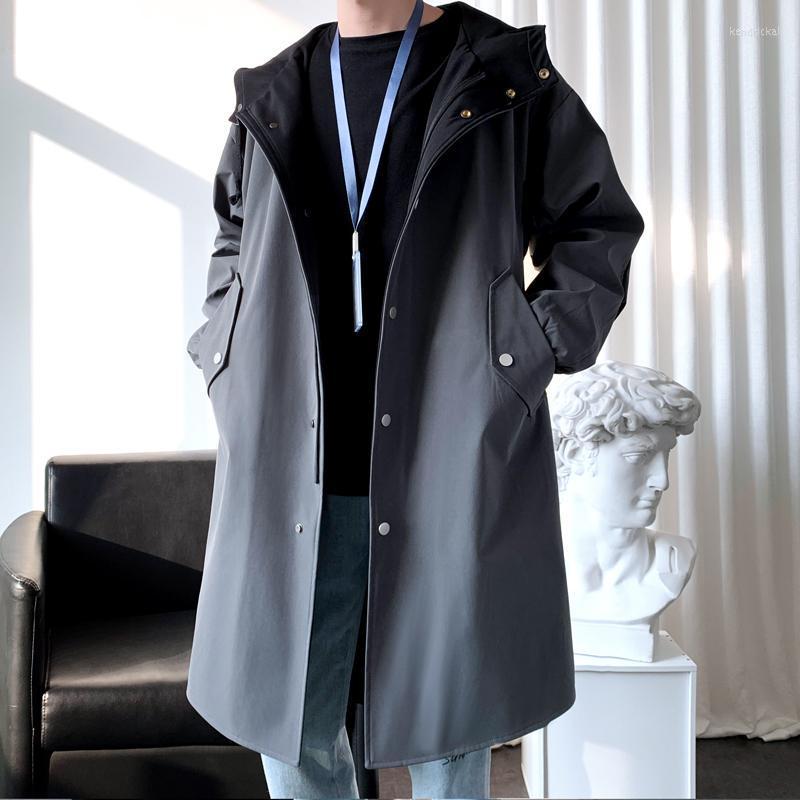 Men's Trench Coats Coat Men Hooded Solid Jacket Mens Windbreaker Pocket Hip Hop Street Casual Fashion Male Kend22, Khaki
Men's Trench Coats Coat Men Hooded Solid Jacket Mens Windbreaker Pocket Hip Hop Street Casual Fashion Male Kend22, Khaki