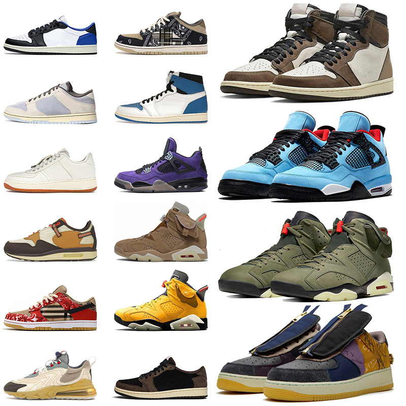 Travis Scotts Jumpman 1 Mens Womens Basketball Shoes Cactus Jack 4 High 6 Brown Low Designer Fragment Low Mocha Trails Sail Sports Sneakers Trainers Size 36-47, 36-45 cactus jack
Travis Scotts Jumpman 1 Mens Womens Basketball Shoes Cactus Jack 4 High 6 Brown Low Designer Fragment Low Mocha Trails Sail Sports Sneakers Trainers Size 36-47, 36-45 cactus jack