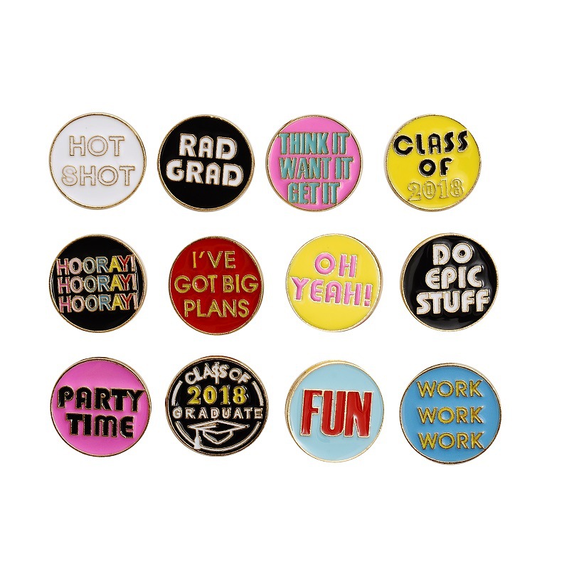 Customized Round Letter Oh Yeah Fun Brooches Alloy Women Colorful Enamel Clothing Badge Jewelry Plated Gold Hard Metal Enamel Pin 1122 D3
Customized Round Letter Oh Yeah Fun Brooches Alloy Women Colorful Enamel Clothing Badge Jewelry Plated Gold Hard Metal Enamel Pin 1122 D3