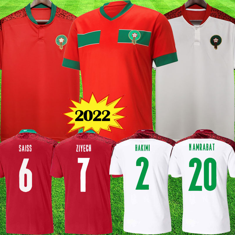 2022 Morocco soccer jerseys 2023 home away 21 22 23 maillot de foot Ziyech Boufal FAJR Munir Ait Bennasser Amrabat football shirts
2022 Morocco soccer jerseys 2023 home away 21 22 23 maillot de foot Ziyech Boufal FAJR Munir Ait Bennasser Amrabat football shirts