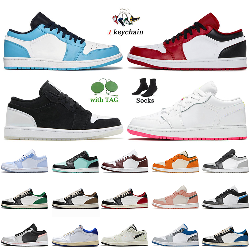 2022 New Fashion Jumpman 1s Low Basketball Shoes With Socks Jorda 1 UNC Reverse Black Toe Diamond Edge Glow Cactus Jack Fragment Limelight Jorden1s Trainers Sneakers, B41 36-46
2022 New Fashion Jumpman 1s Low Basketball Shoes With Socks Jorda 1 UNC Reverse Black Toe Diamond Edge Glow Cactus Jack Fragment Limelight Jorden1s Trainers Sneakers, B41 36-46