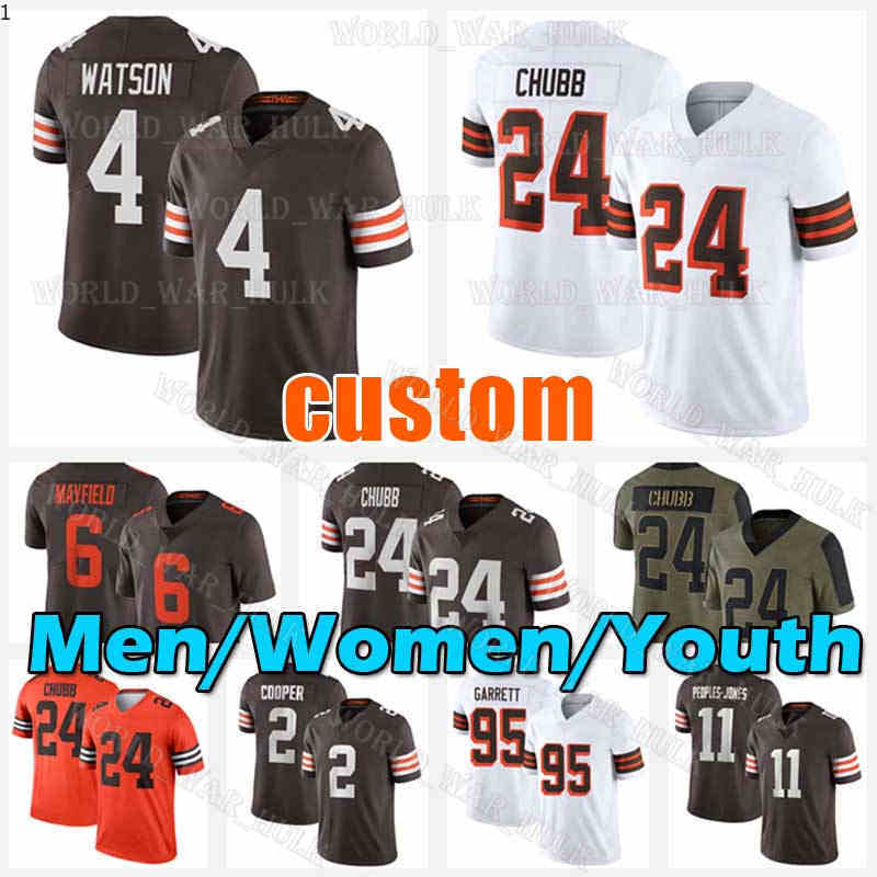 24 Nick Chubb 4 Deshaun Watson Football Jersey Amari Cooper Browns''Baker Mayfield Denzel Ward Myles Garrett Hunt Jadeveon Clowney Donovan Peoples-Jones David Njoku 2, Men custom jersey(b l)
24 Nick Chubb 4 Deshaun Watson Football Jersey Amari Cooper Browns''Baker Mayfield Denzel Ward Myles Garrett Hunt Jadeveon Clowney Donovan Peoples-Jones David Njoku 2, Men custom jersey(b l)