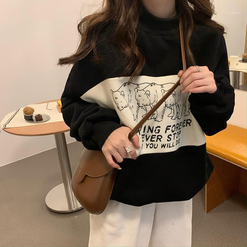 Women's Hoodies & Sweatshirts Kawaii Woman's Sweatshirt Autumn Winter Japanese Mock Collar Funny Cartoon Long Sleeve Oversized Plus Velvet T, Black
Women's Hoodies & Sweatshirts Kawaii Woman's Sweatshirt Autumn Winter Japanese Mock Collar Funny Cartoon Long Sleeve Oversized Plus Velvet T, Black