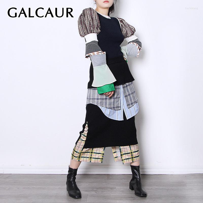 Women' Sweaters Knitting For Women O Neck Puff Long Sleeve Hit Color Patchwork Ruffles Pullovers Female 2022 Autumn Clothes, As picture
Women' Sweaters Knitting For Women O Neck Puff Long Sleeve Hit Color Patchwork Ruffles Pullovers Female 2022 Autumn Clothes, As picture