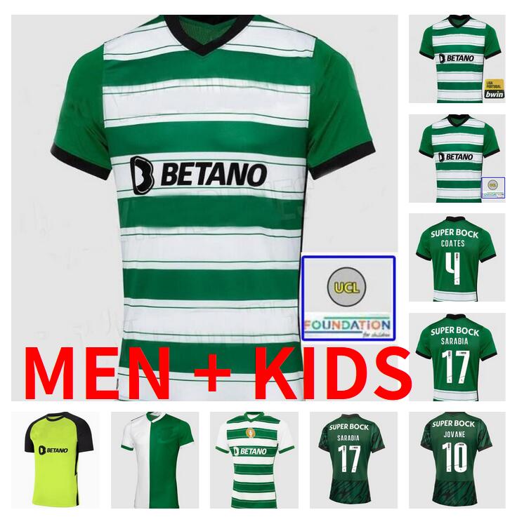 Sporting CP 21 22 23 Lisboa soccer jerseys Special Lisbon Pedro Porro Sarabia COATES home away 3rd 2022 2023 Tabata Nuno Santos Clube de football shirt adult kids kit
