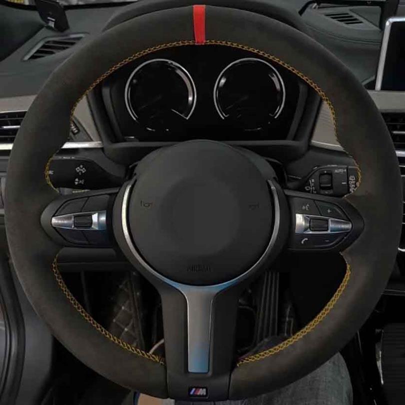 Car Steering Wheel Cover Black Suede DIY Soft For BMW M Sport 1 Series F20 M135i M140i M235i M240i X1 F21 F48 X2 F39 X3 F25282k
Car Steering Wheel Cover Black Suede DIY Soft For BMW M Sport 1 Series F20 M135i M140i M235i M240i X1 F21 F48 X2 F39 X3 F25282k
