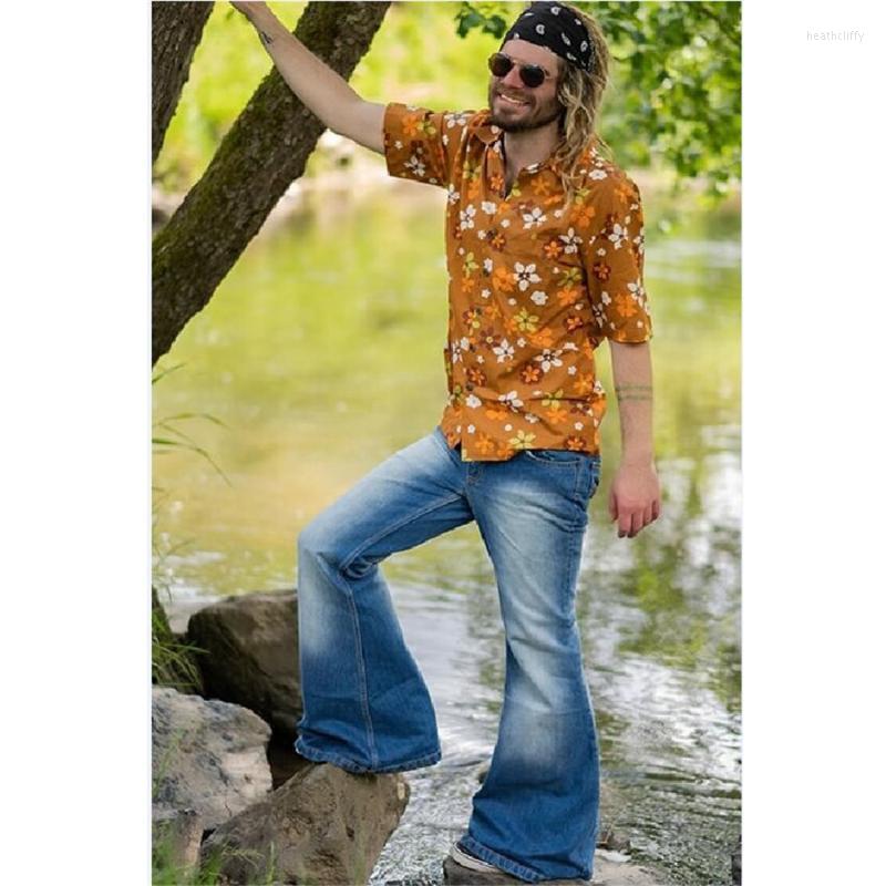 Men' Jeans Men Flared Baggy Bootcut Leg Pants Distressed Blue Fall Winter Punk Stlye Bell Bottom Denim Trousers Vaqueros HombreMen' Heat22
Men' Jeans Men Flared Baggy Bootcut Leg Pants Distressed Blue Fall Winter Punk Stlye Bell Bottom Denim Trousers Vaqueros HombreMen' Heat22