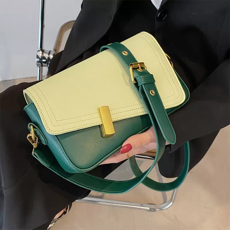 Brand Design PU Leather Crossbody Bag for Women 2021 Trend Broadband Shoulder Bag Female Fashion Color Contrast Travel Handbag, Lavender
Brand Design PU Leather Crossbody Bag for Women 2021 Trend Broadband Shoulder Bag Female Fashion Color Contrast Travel Handbag, Lavender