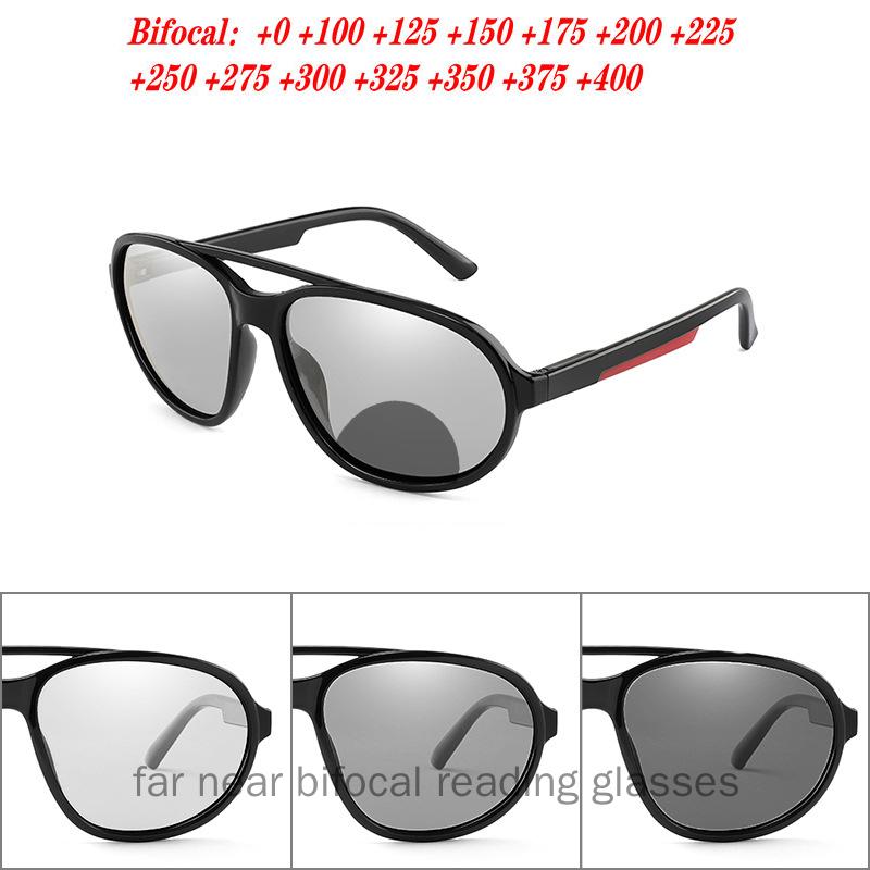 Sunglasses Transition Sun Pochromic Bifocals Reading Glasses Magnifier For Women Men Sports Frame Look Near Far Presbyopic NXSunglasses
Sunglasses Transition Sun Pochromic Bifocals Reading Glasses Magnifier For Women Men Sports Frame Look Near Far Presbyopic NXSunglasses