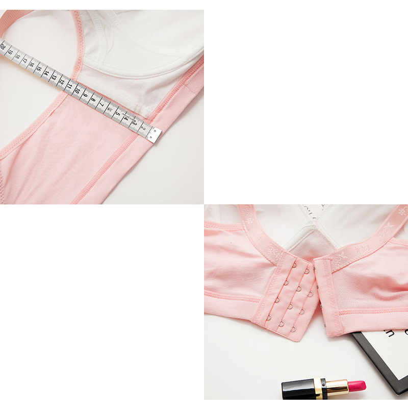 Cotton Wirefree Nursing Clothing Breastfeeding Bra for Pregnant Women Pregnancy Breast Sleep Underwear Soutien Gorge Allaitement 220621