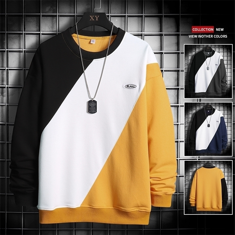 Fashion Men Fleece Hoodies Sweatshirt Trend Winter Printed Mens Pullover Male Loose Jumper Sweatshirts Streetwear Hoodies 201128