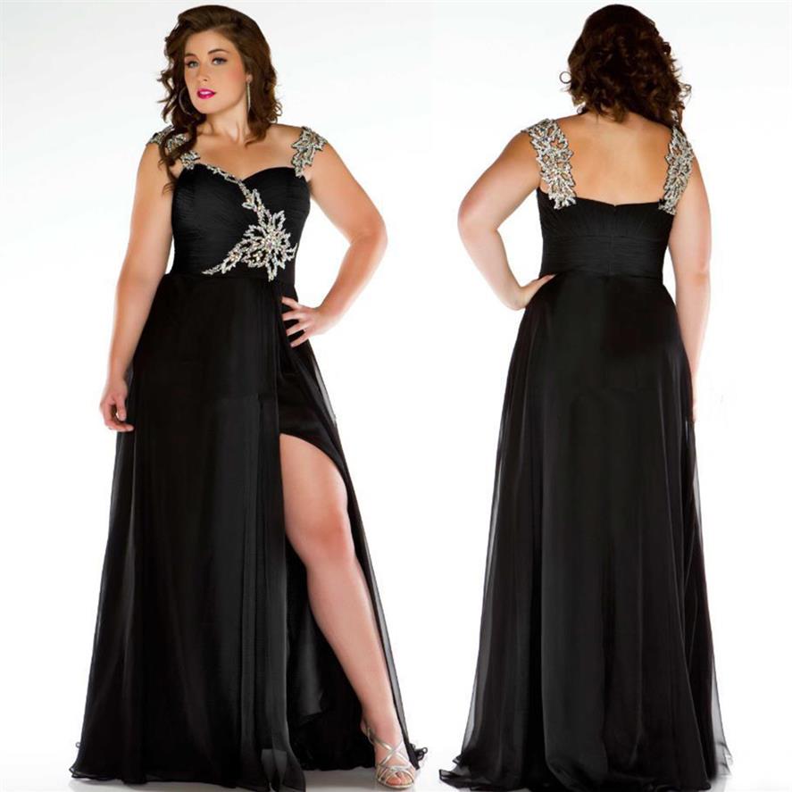 Black Plus Size Dresses Evening Wear Spaghetti Straps Pleats Beaded Chiffon Maxi Special Occasion Dress Formal Party Prom Gowns SD278a, Brown
Black Plus Size Dresses Evening Wear Spaghetti Straps Pleats Beaded Chiffon Maxi Special Occasion Dress Formal Party Prom Gowns SD278a, Brown