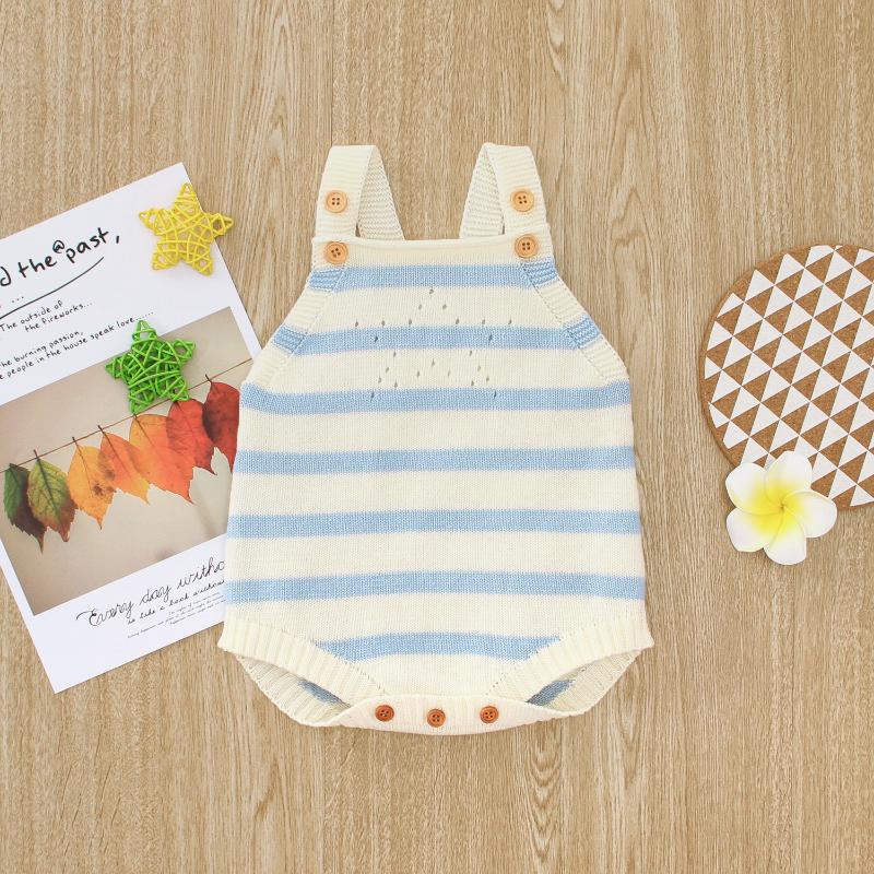 Rompers Baby Bodysuits Born Bebes One-Piece For Infant Boys Girls Jumpsuits Tops Cute Stripe Knitted Children Costumes 0-2YRompers, 82w528-3
Rompers Baby Bodysuits Born Bebes One-Piece For Infant Boys Girls Jumpsuits Tops Cute Stripe Knitted Children Costumes 0-2YRompers, 82w528-3