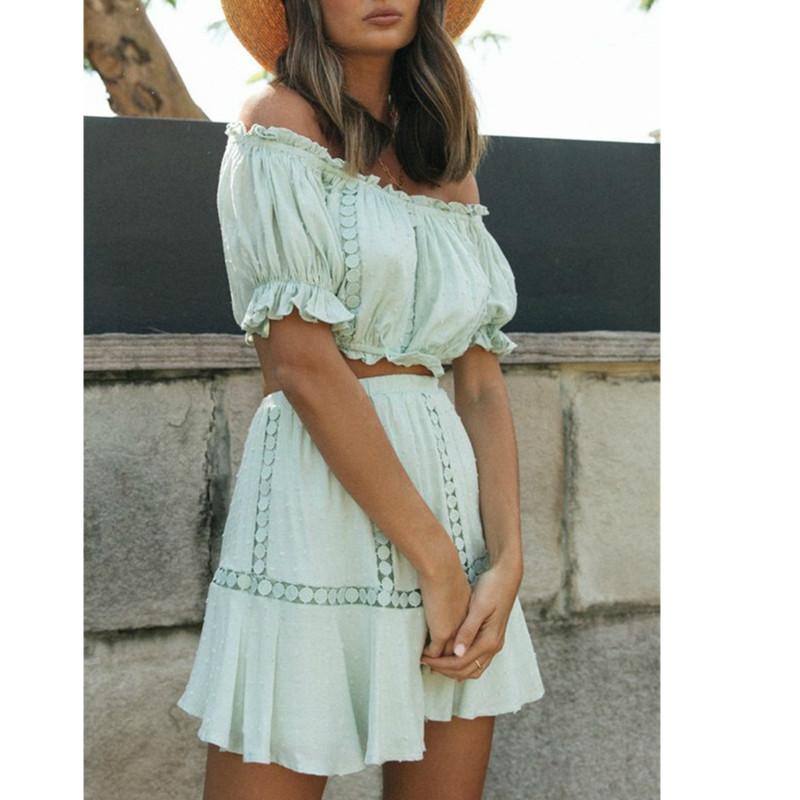 Work Dresses Musuos Summer Beach Ckothes Sets Ladies Women Off Shoulder Blouse&Skirts Ruched Crop Top High Waist Mini Skirts Holiday Out, White
Work Dresses Musuos Summer Beach Ckothes Sets Ladies Women Off Shoulder Blouse&Skirts Ruched Crop Top High Waist Mini Skirts Holiday Out, White