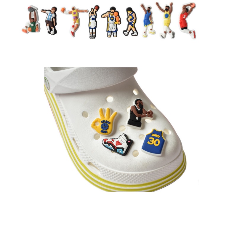 Sports Pvc Cartoon Croc Charms Shoe Decoration shoes Buckle Accessories Clog Pins Charm boys garden shoes gift
Sports Pvc Cartoon Croc Charms Shoe Decoration shoes Buckle Accessories Clog Pins Charm boys garden shoes gift