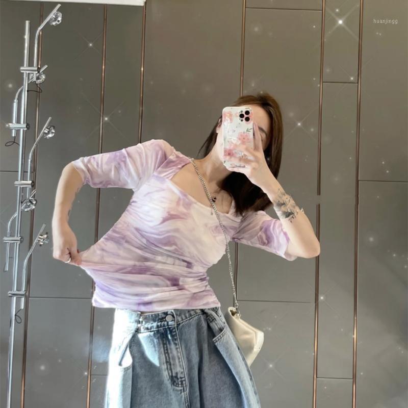 Women' Blouses & Shirts Women Shirt 2022 Spring And Summer Stitching Pleated Square Collar Top, Lavender
Women' Blouses & Shirts Women Shirt 2022 Spring And Summer Stitching Pleated Square Collar Top, Lavender