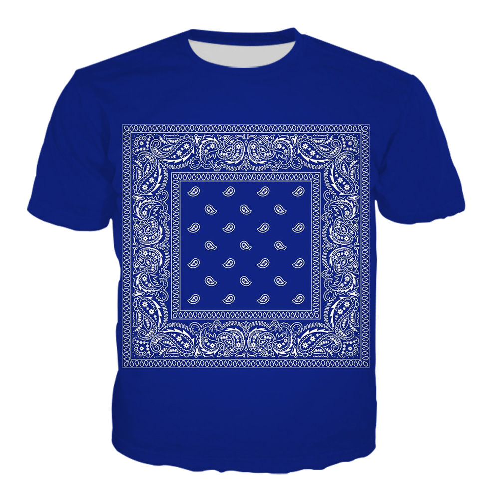 New 3D Printing Bandana Fashion Men Women Tracksuits Crewneck T shirt Plus Size -6XL Harajuku0002, Colorful
New 3D Printing Bandana Fashion Men Women Tracksuits Crewneck T shirt Plus Size -6XL Harajuku0002, Colorful