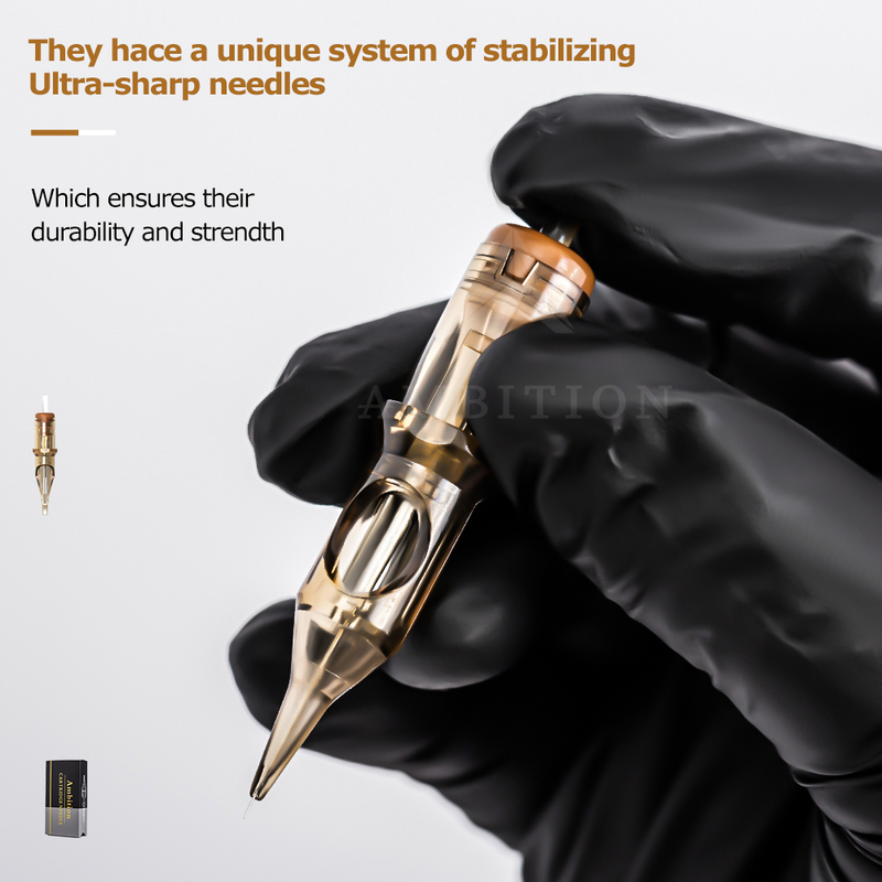 Ambition Tattoo Cartridge Needles Revolution 025mm Round Magnum for Body Art 5rm 7rm 9rm 11rm 15rm 13rm 17rm 7M1 9M1 11M1 210608