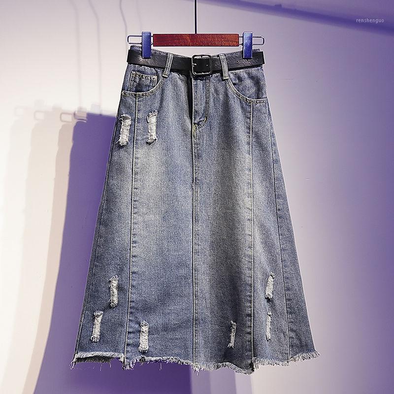 Skirts Casual Denim Women Summer 2022 High Waist A-Line Knee-Length Solid Vintage Female Clothing Top Quality, Light blue
Skirts Casual Denim Women Summer 2022 High Waist A-Line Knee-Length Solid Vintage Female Clothing Top Quality, Light blue