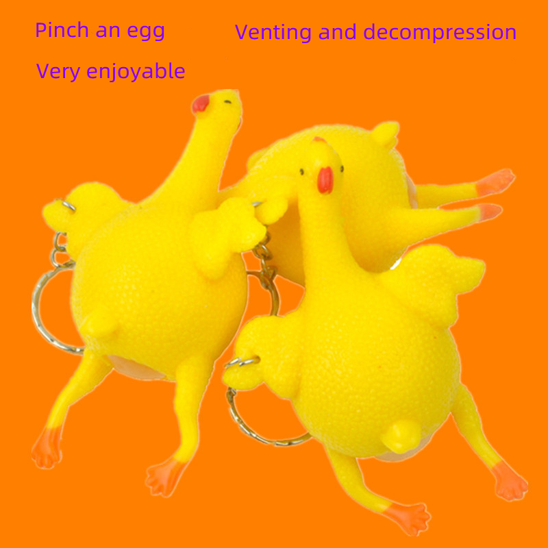 Fidget Toys Halloween Whole Person Squeeze Laying Hens Creative Vent Decompression Spoof Person Children's Toy